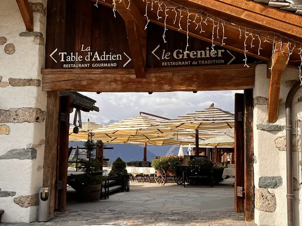 La Table d'Adrien at La Cordée des Alpes &mdash; Verbier