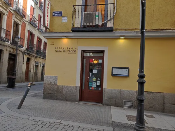 Casa Salvador Madrid traditional spanish