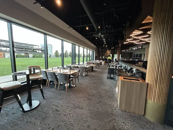 Flanker Kitchen Sports Bar State Farm Stadium Glendale Arizona refined stadium dining