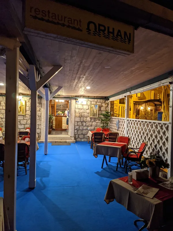 Orhan Restaurant Dubrovnik Old Harbour seafood fresh fish Adriatic