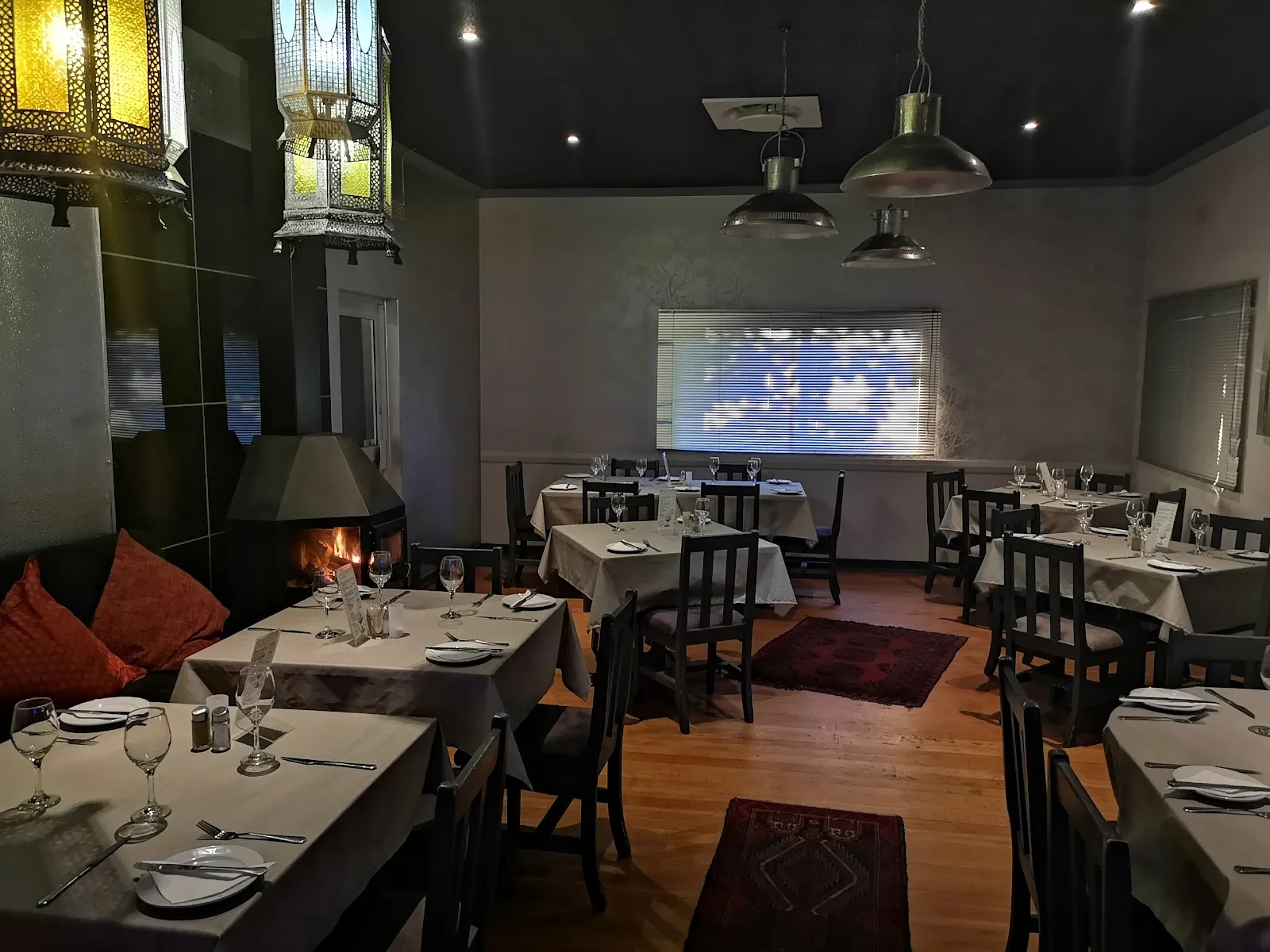The Gables Restaurant dining room