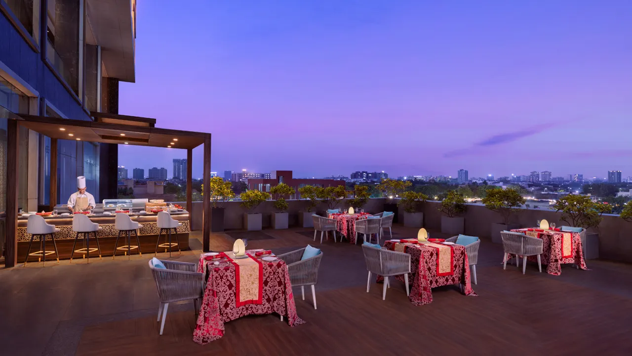 Nonya Ahmedabad • SG Road dining room