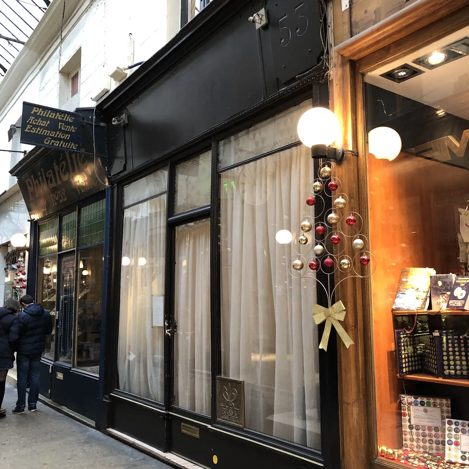 PASSAGE 53 Paris — 2nd arrondissement / Passage des Panoramas dining room