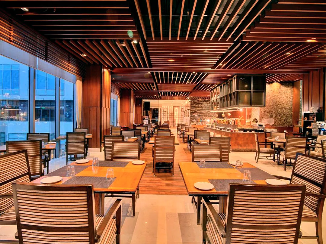 Collage Ahmedabad • Ashram Road dining room