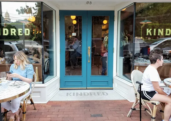 Kindred Restaurant Davidson NC interior