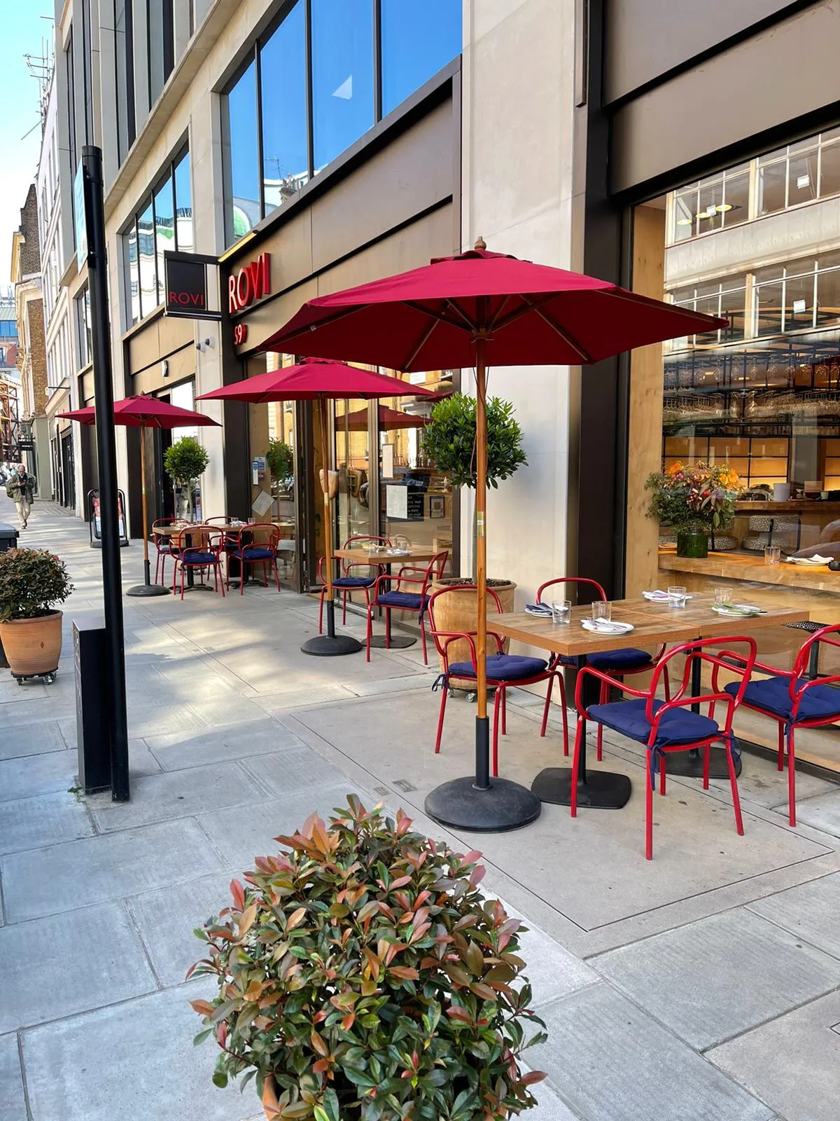 ROVI London — Fitzrovia dining room