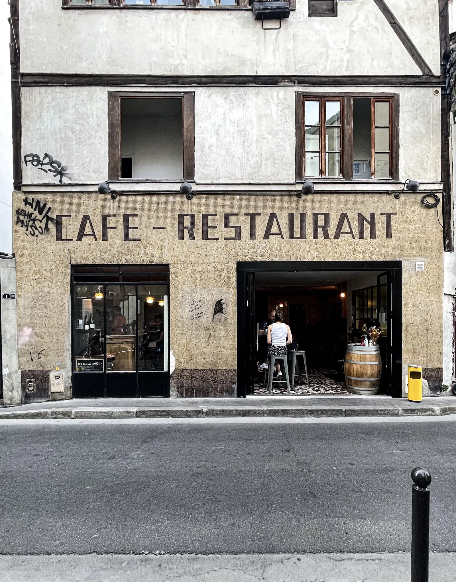 AU PASSAGE Paris — 11th arrondissement / Oberkampf dining room