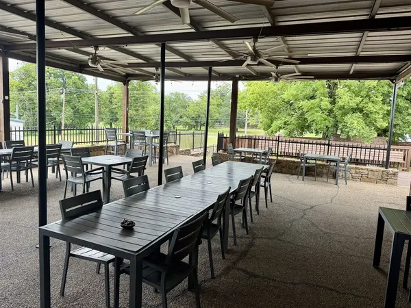 Dining room at Doe's Eat Place, Downtown Fort Smith