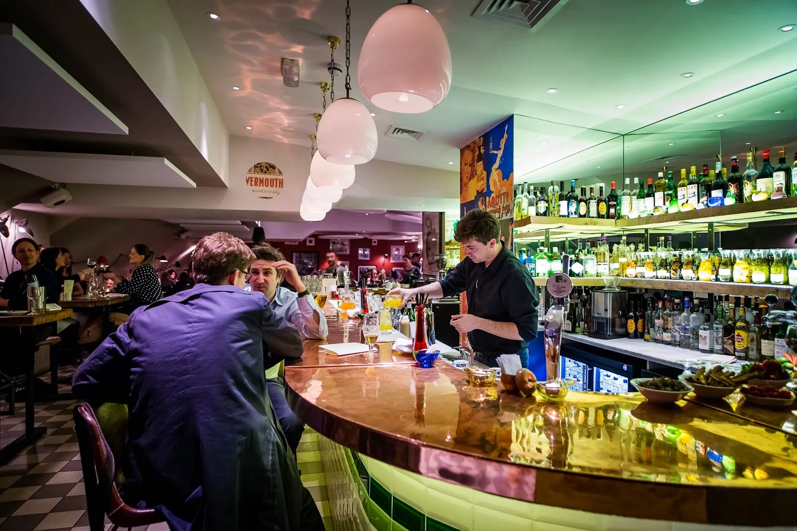 MELE E PERE London — Soho dining room