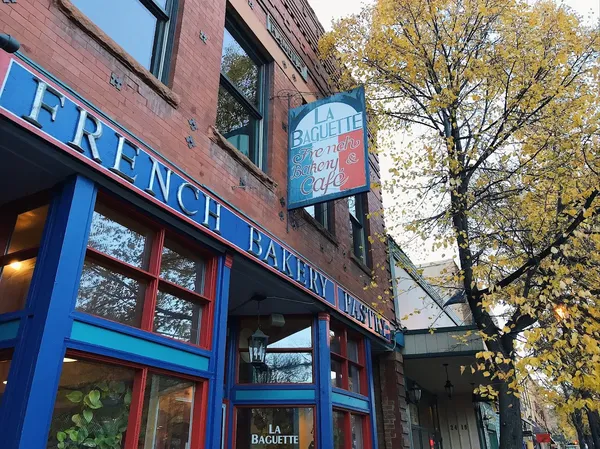 La Baguette — Colorado Springs' most beloved French import. Croissants that smell like Paris, French onion soup that tastes like Sunday, and a neighbourhood corner that reminds you why the bakery matters. restaurant
