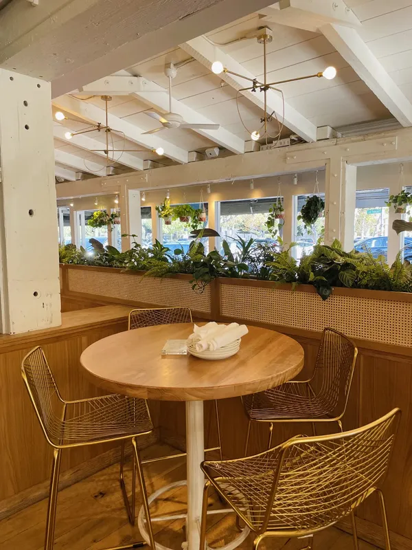 Wildseed Palo Alto plant-based fine dining elegant