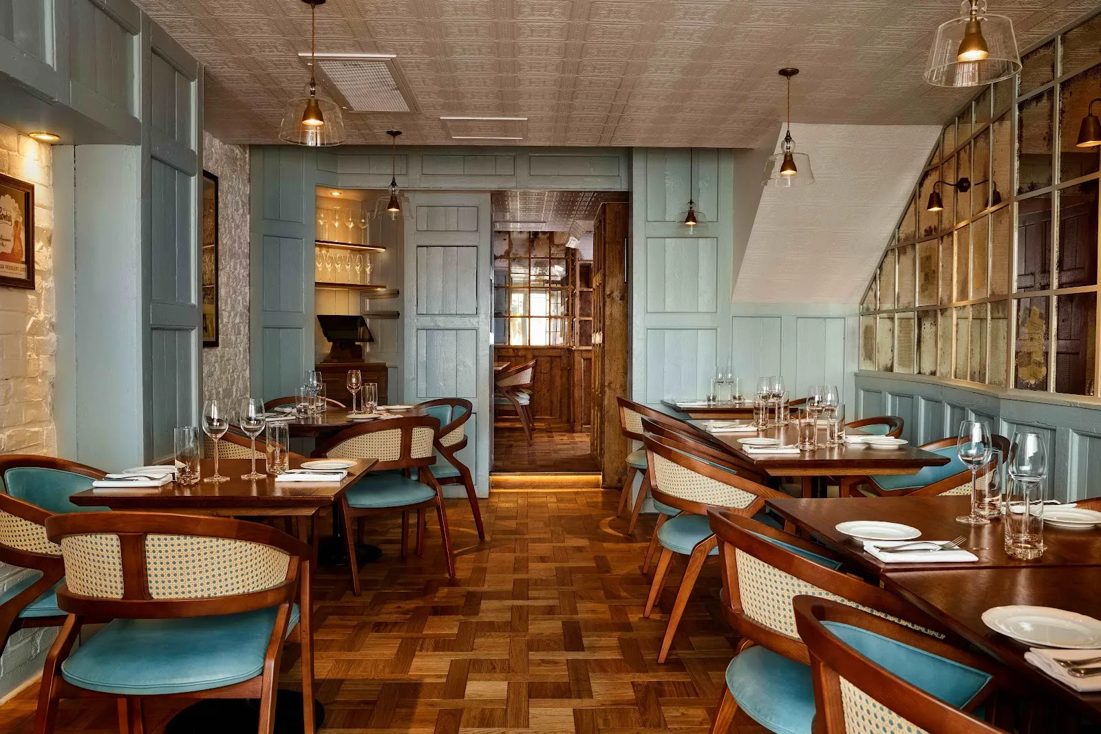 Trishna London, United Kingdom — Indian / Coastal dining room