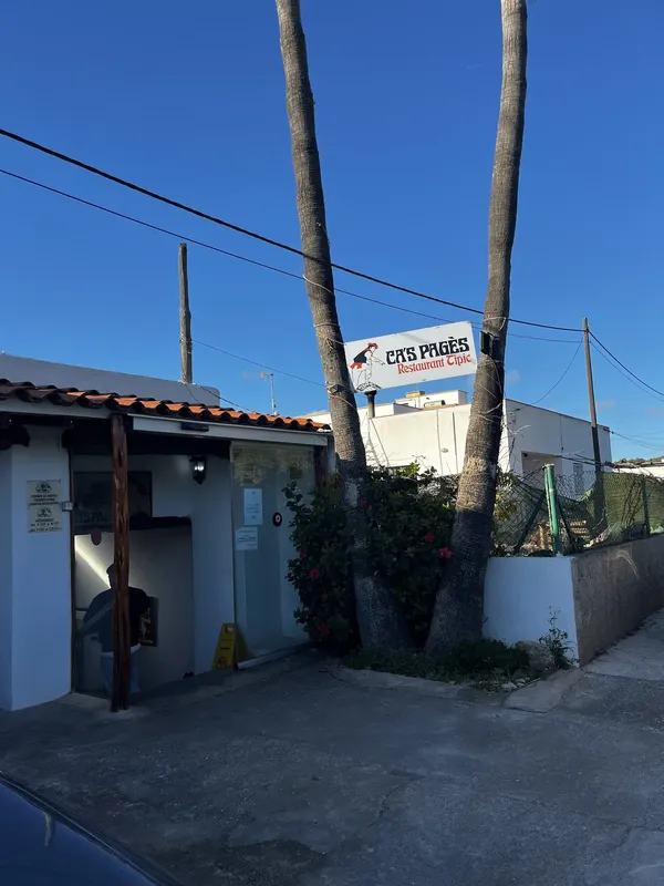 Cas Pages Ibiza restaurant