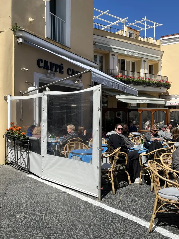 Piazzetta Wine Bar Capri La Piazzetta wine cicchetti small plates people-watching