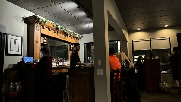 Il Naso Ketchum Idaho Italian restaurant romantic dining interior candlelight