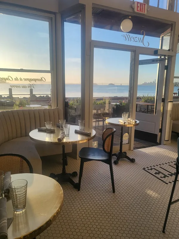 Suzette French bistro Sausalito waterfront