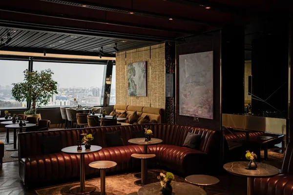 11 Mirrors Rooftop Kyiv Saint Sophia view skyline restaurant Pechersk
