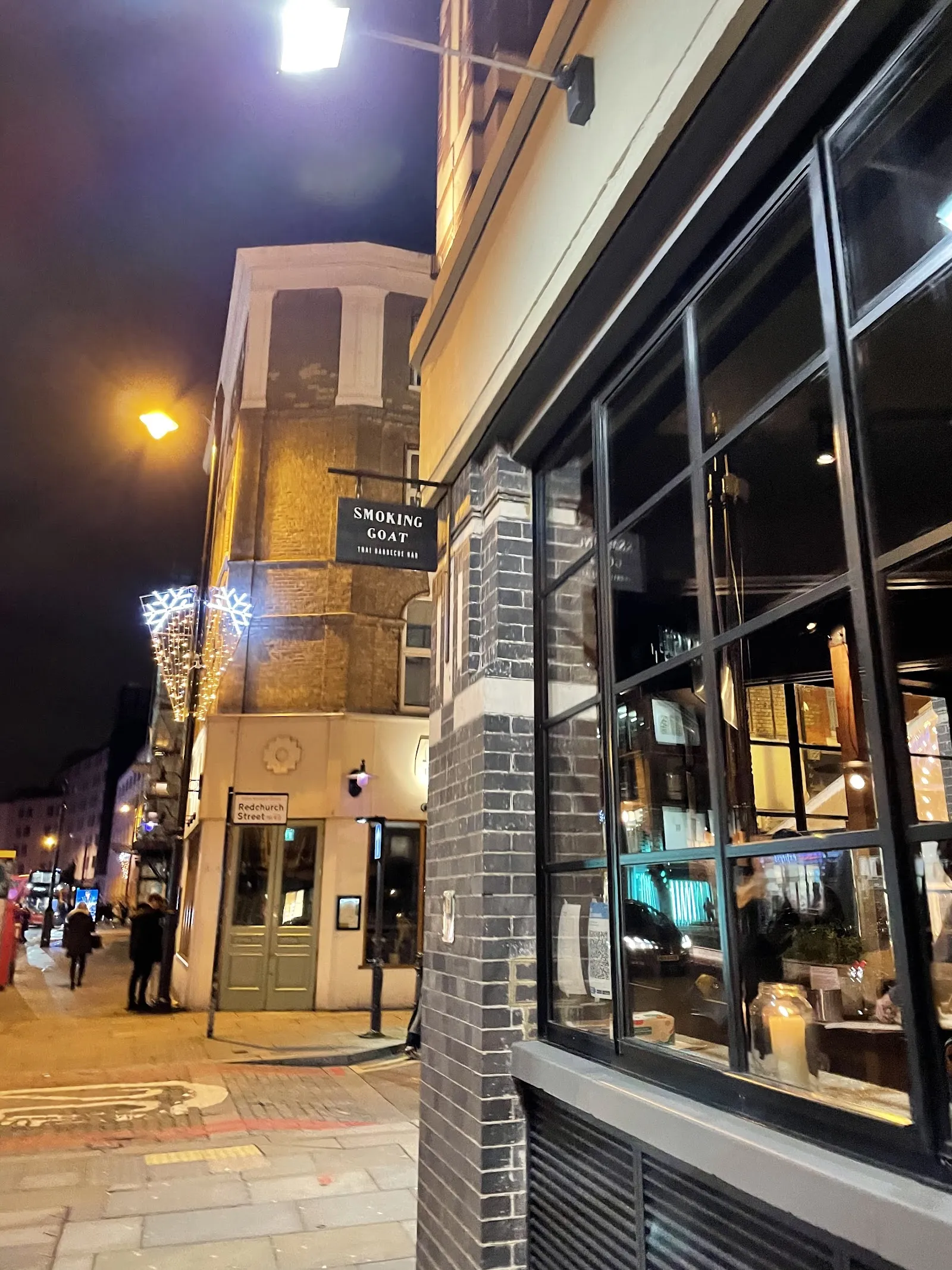 SMOKING GOAT London — Shoreditch dining room