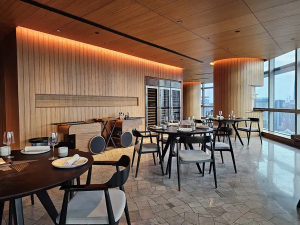 Dewakan fine dining KL interior Naza Tower Platinum Park