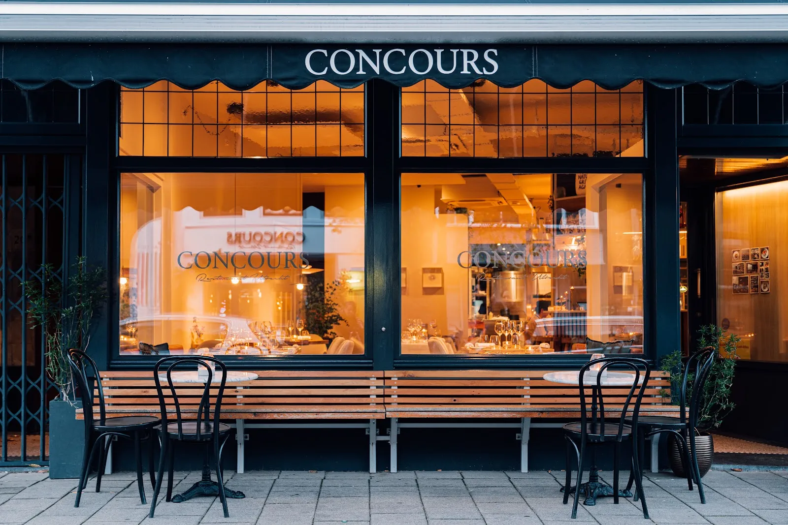 Restaurant Concours dining room