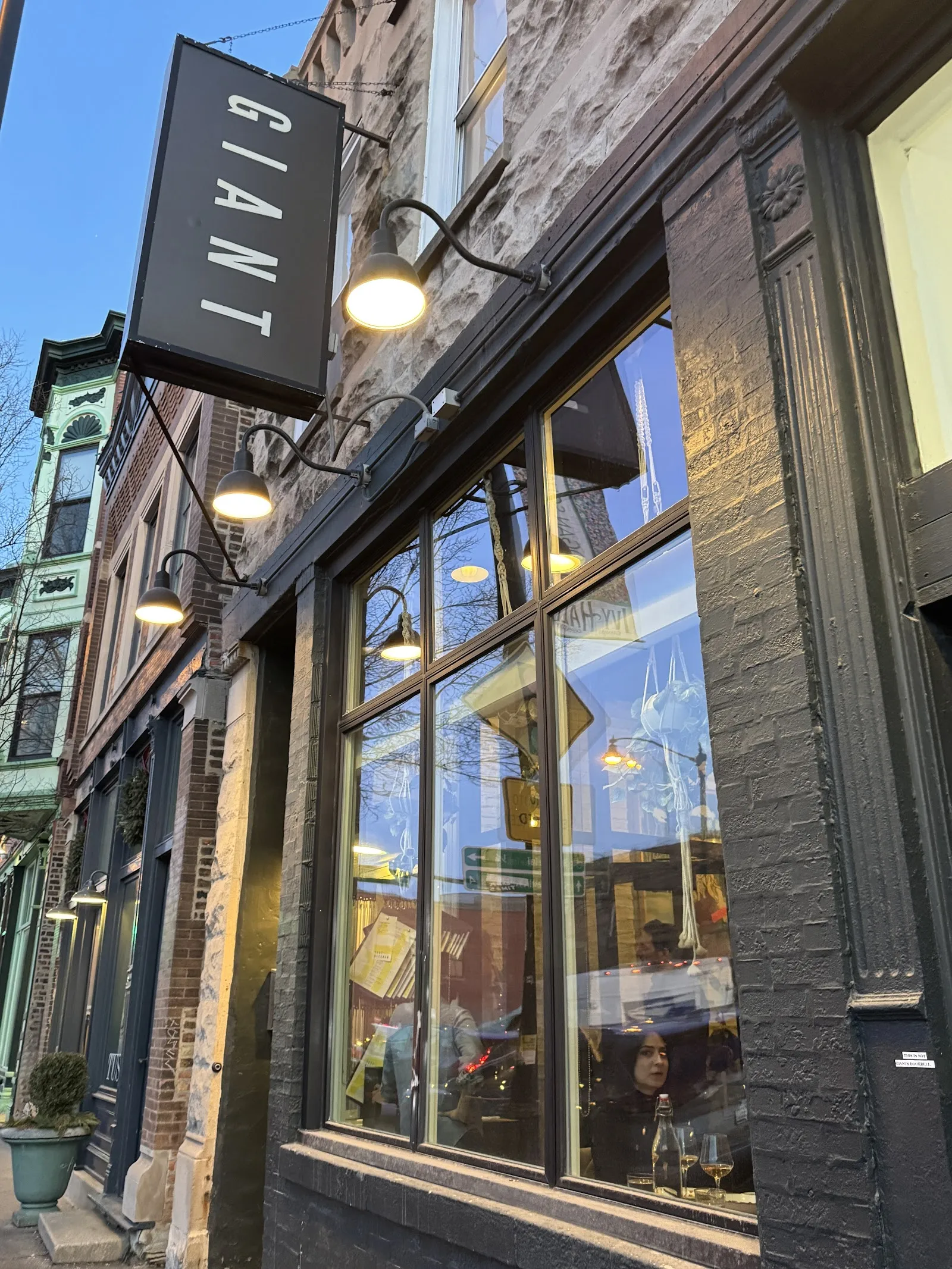 GIANT Chicago — Logan Square dining room