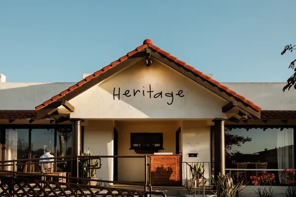 Heritage restaurant Long Beach interior