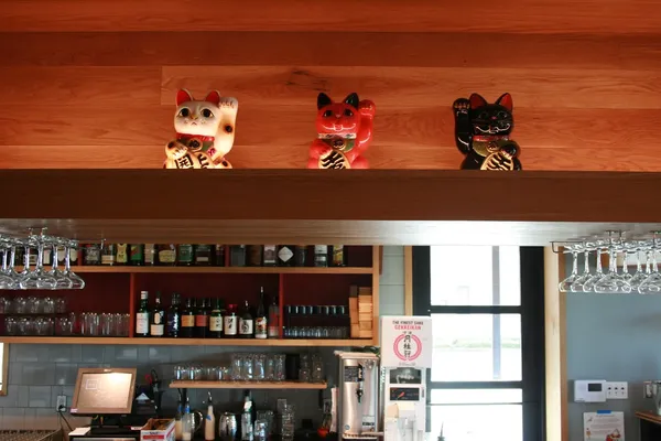 Kome Austin Tagawa family Allandale Japanese sushi izakaya counter restaurant interior