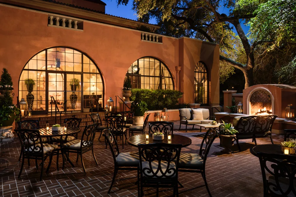 The Mansion Restaurant Dallas dining room
