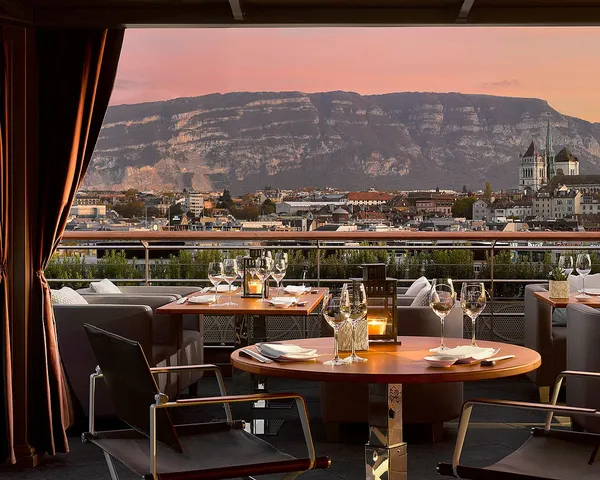 Izumi Geneva Four Seasons rooftop