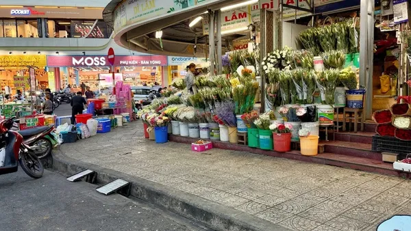 Da Lat Market Food Court restaurant
