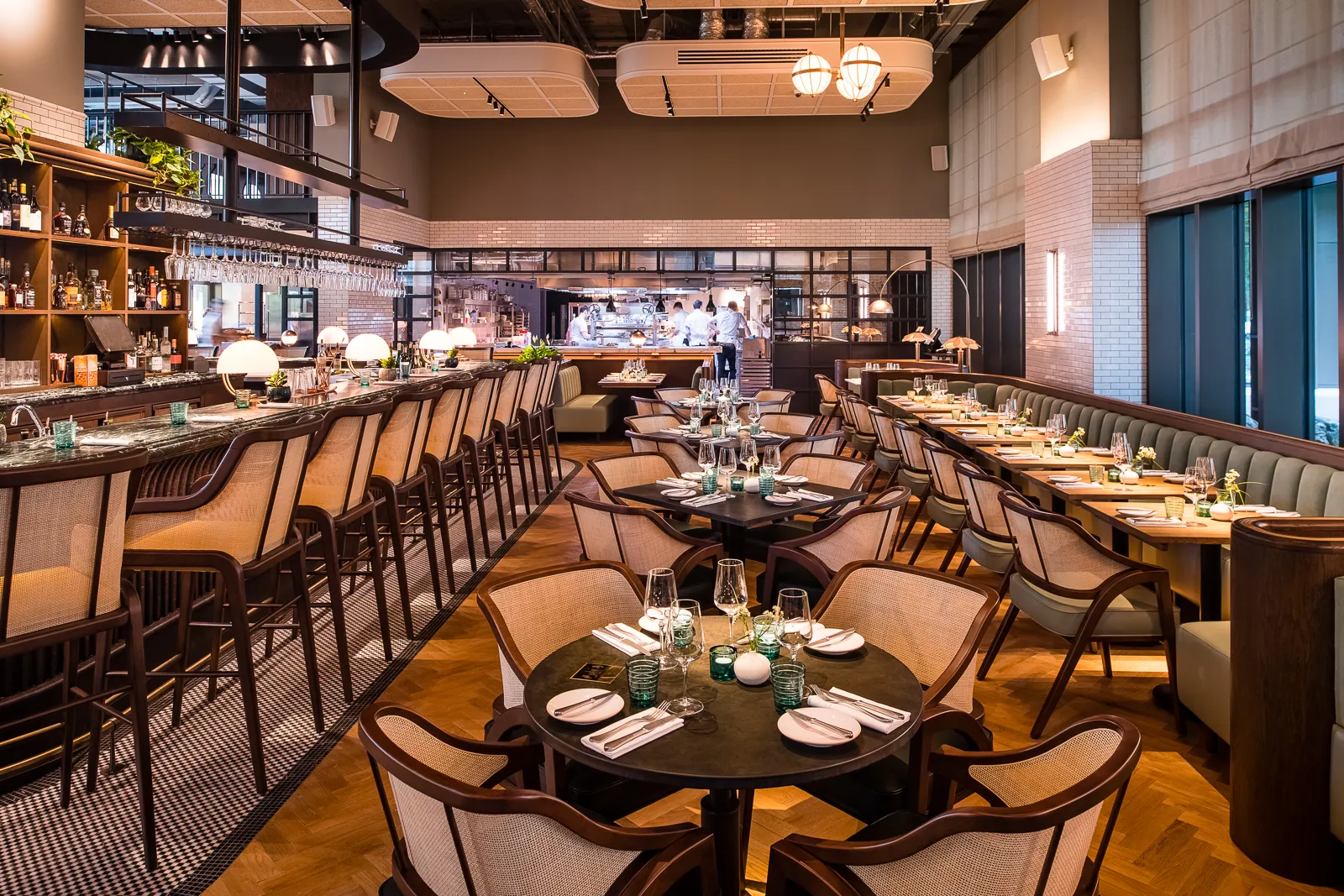 DARBY'S London — Vauxhall / Embassy Gardens dining room