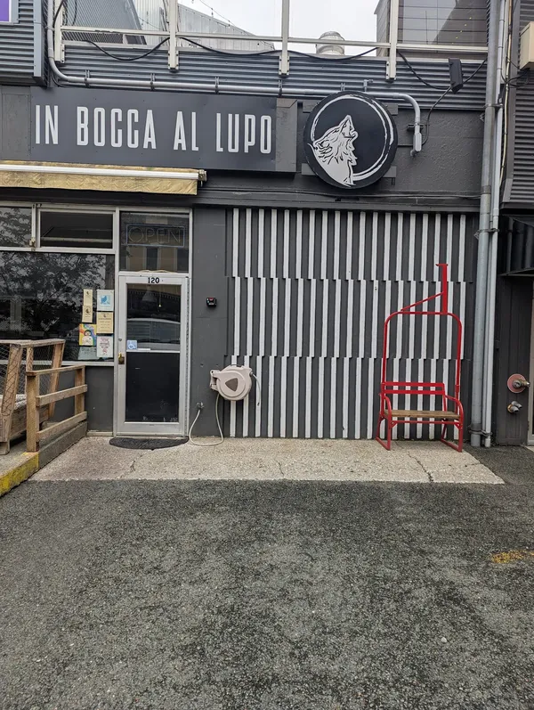 In Bocca Al Lupo Juneau — handmade pasta interior