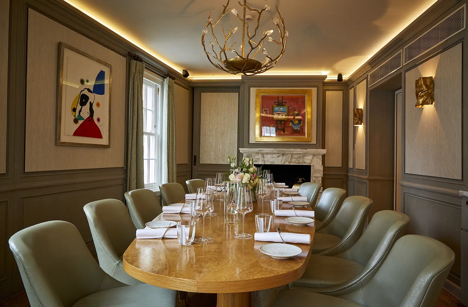 THE FIVE FIELDS London — Chelsea dining room