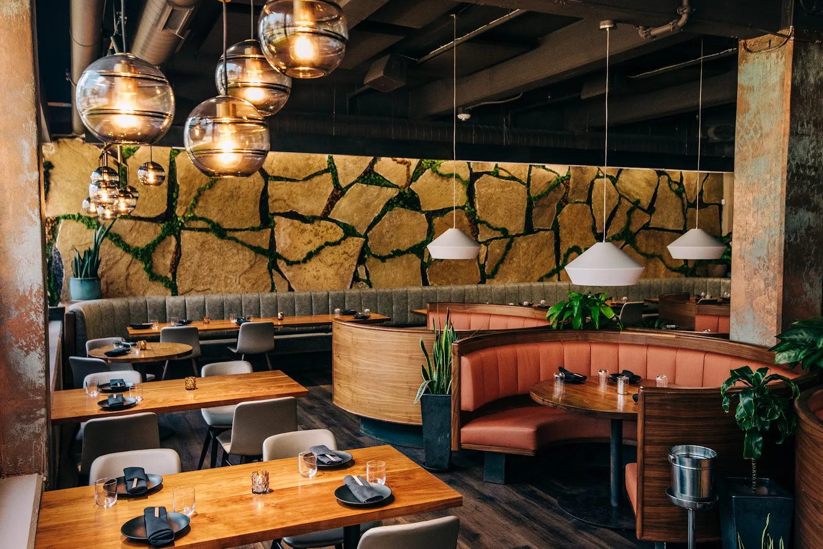 TenTen Austin Modern Pan-Asian Domain — North Austin dining room
