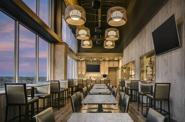 Vue Rooftop Iowa City New American — Rooftop restaurant