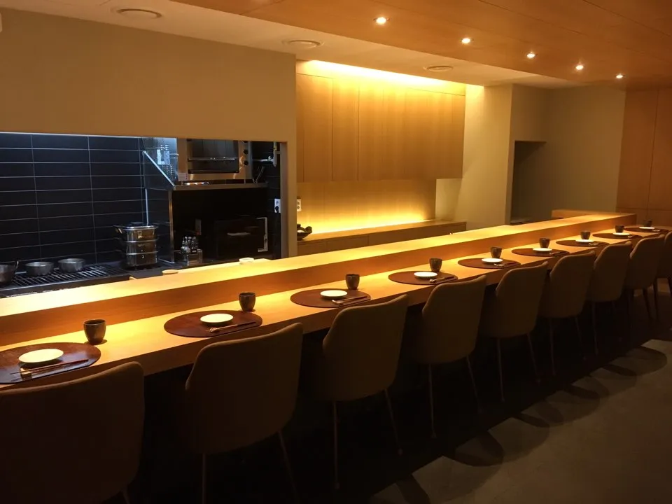 Kaiseki course at Mitou, two-Michelin-star counter in Gangnam Seoul