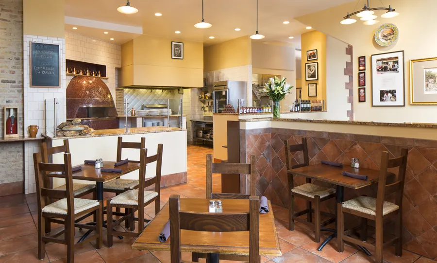 SPACCA NAPOLI Chicago — Ravenswood dining room