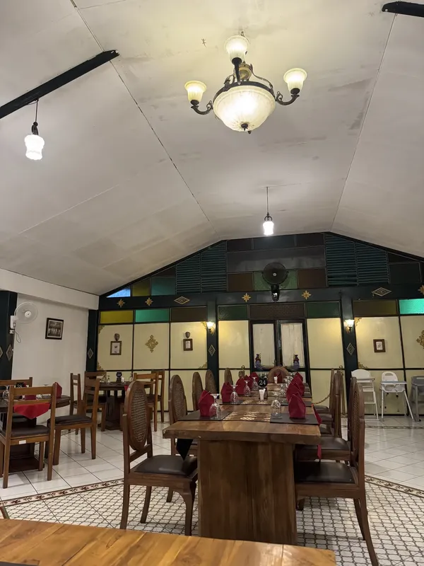 Royal Javanese dishes at Bale Raos inside the Kraton, Yogyakarta