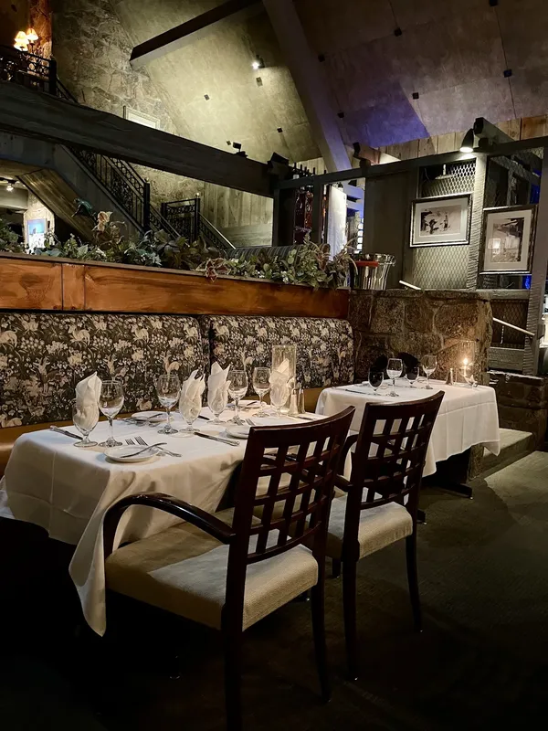 Michel's Christiania Ketchum Idaho French fine dining restaurant interior