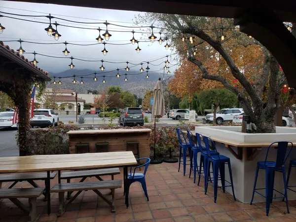 The Nest dining room, East Ojai Avenue, Ojai