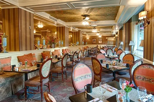 J. Graham's Cafe Brown Hotel Louisville Kentucky historic fine dining