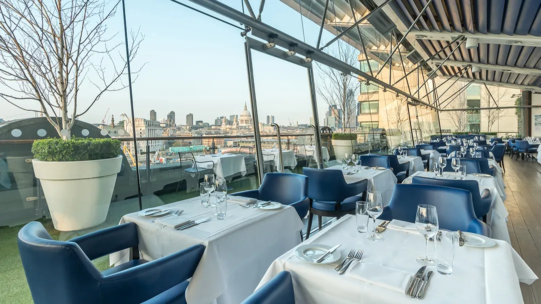 OXO TOWER RESTAURANT London — South Bank / Waterloo dining room