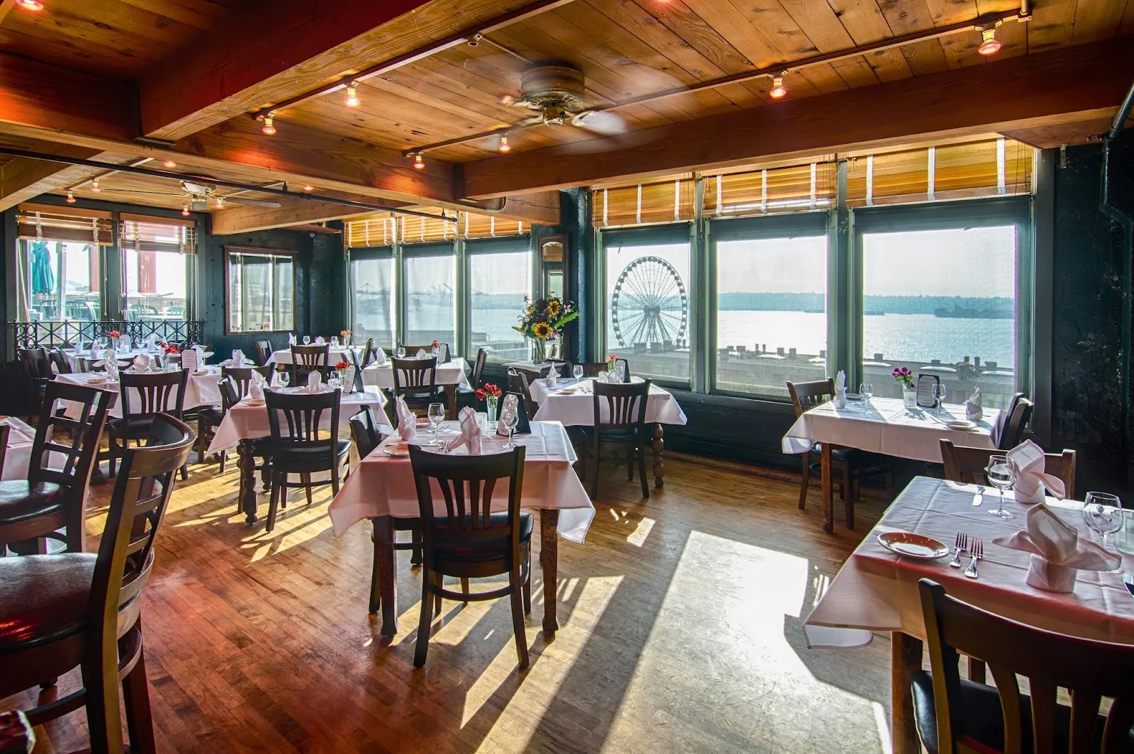 Maximilien Seattle French Bistro Pike Place — Pike Place Market dining room