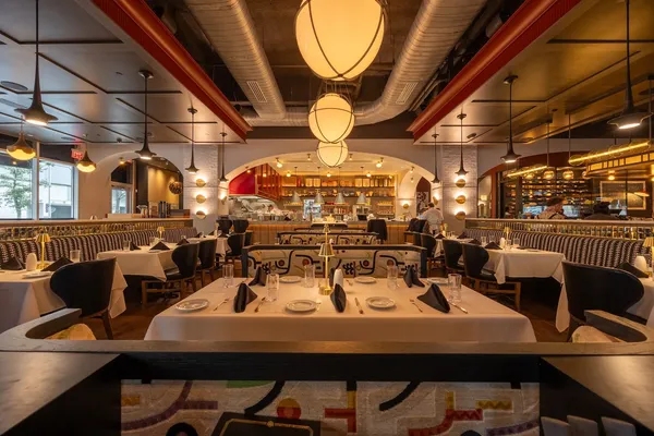 Restaurant Francois Austin downtown French dining room