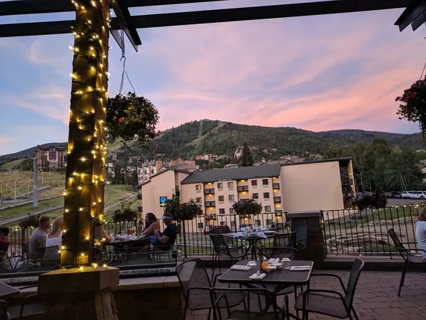 Truffle Pig Steamboat Grand hotel slopeside dining steakhouse interior