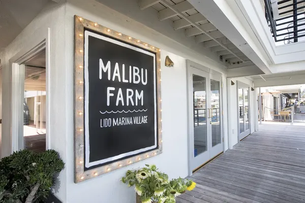 Malibu Farm Newport Beach restaurant