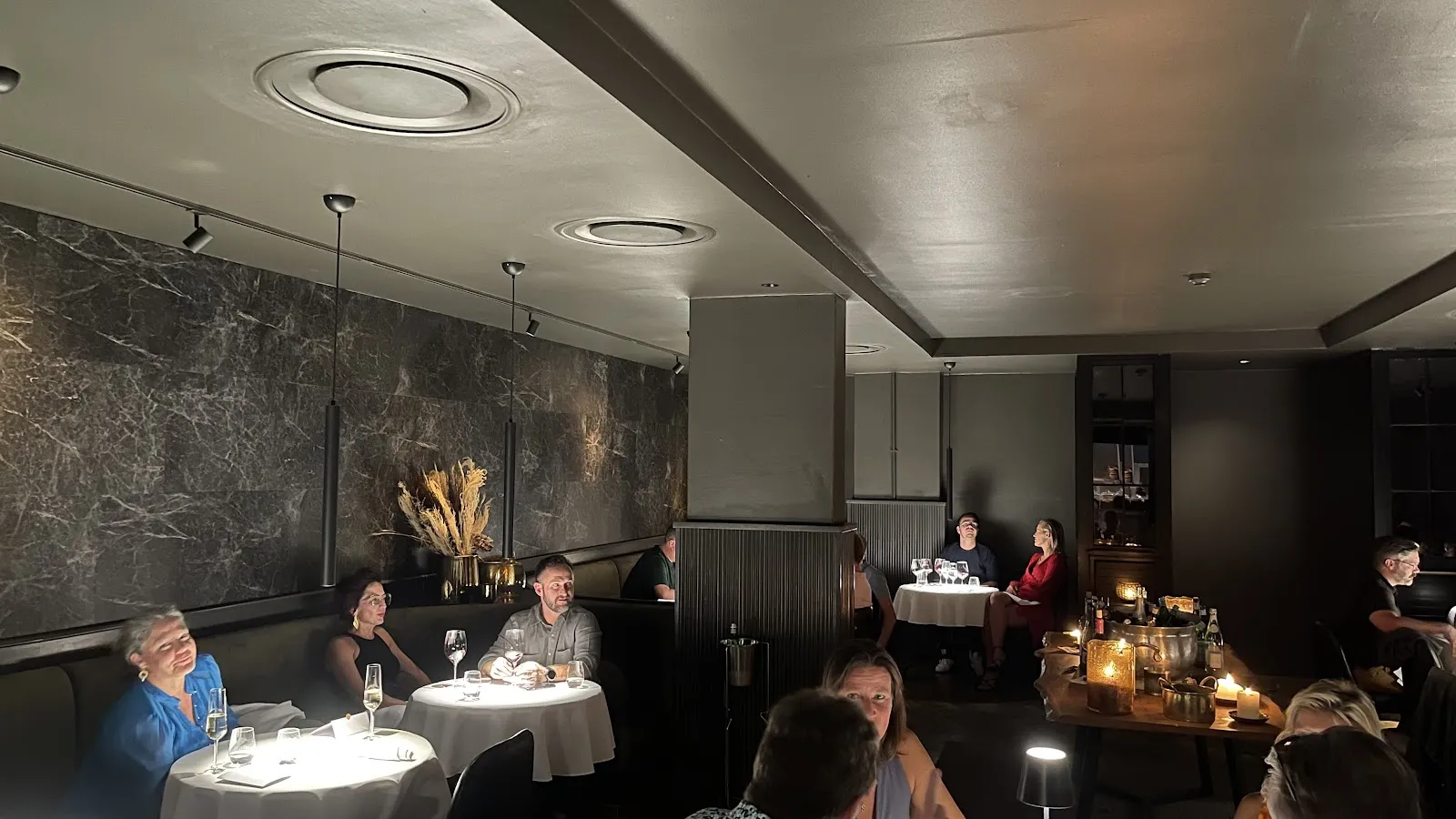 Dusk dining room