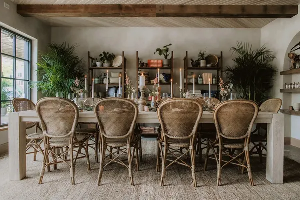 Dining room at Khaluna, Kingfield Minneapolis