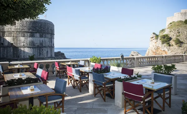 Dubravka 1836 Dubrovnik Pile gate city walls terrace view