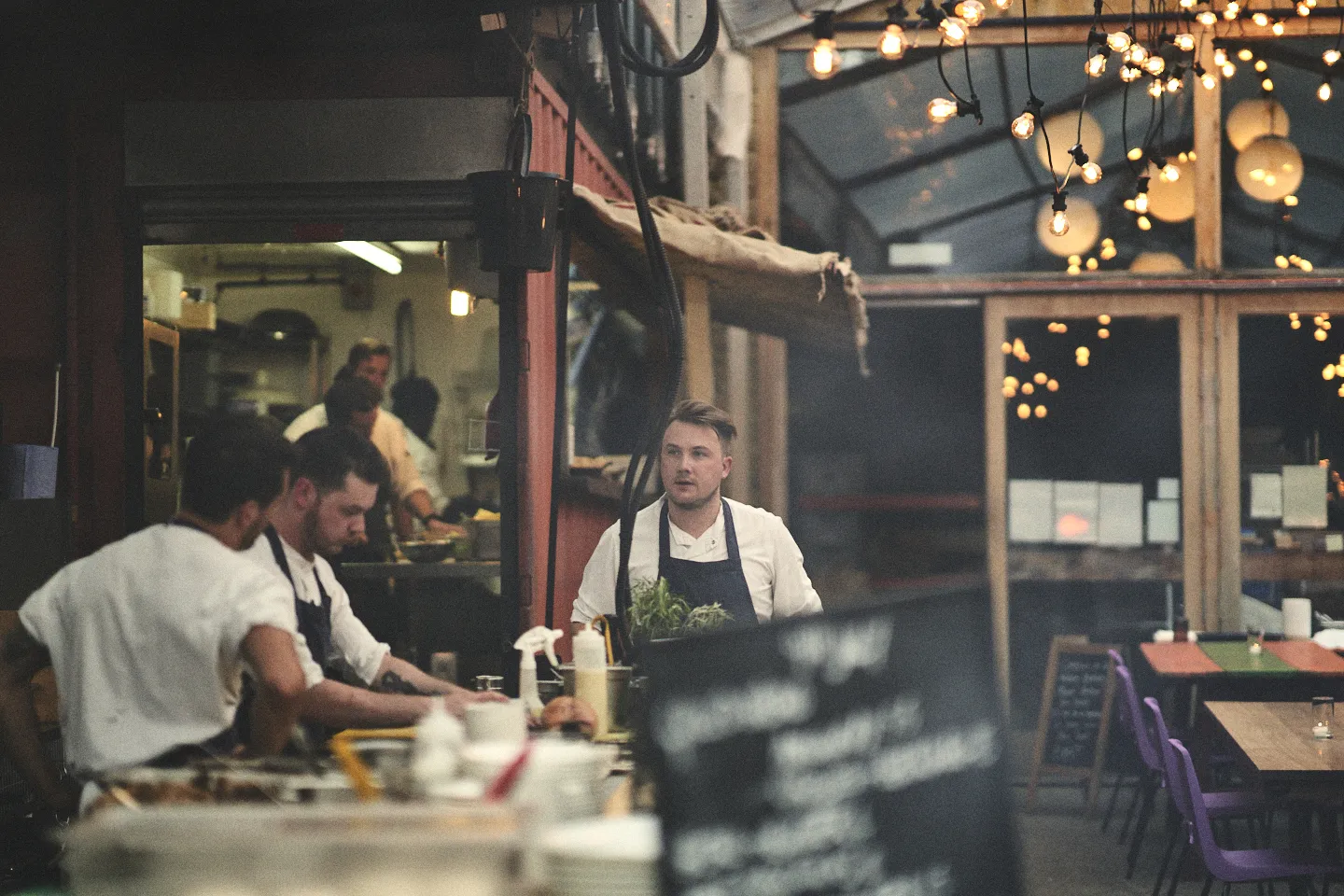 BRAT AT CLIMPSON'S ARCH London — Hackney / London Fields dining room